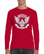 American CEO Patriotic Eagle Men's Long Sleeve Shirt